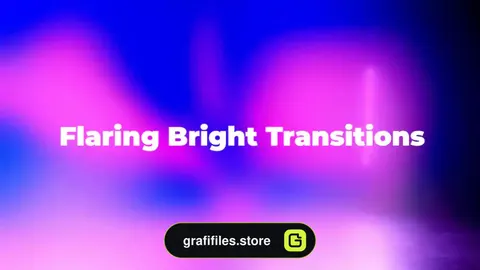 ترانزیشن پریمیر افکت درخشان Flaring Bright Transitions