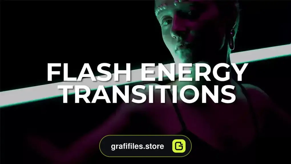 ترانزیشن موشن گرافیک پریمیر Flash Energy Transitions