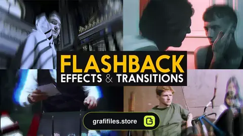 ترانزیشن پریمیر افکت فلش بک Flashback Effects And Transitions