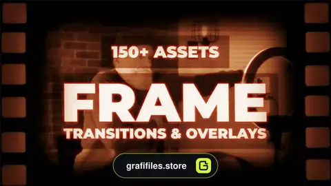 دانلود 150 ترانزیشن پریمیر فریم Frame - Transitions & Overlays