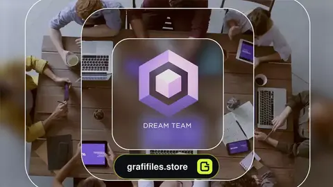 ترانزیشن پریمیر متن شیشه ای Glass Transitions With Text & Logo