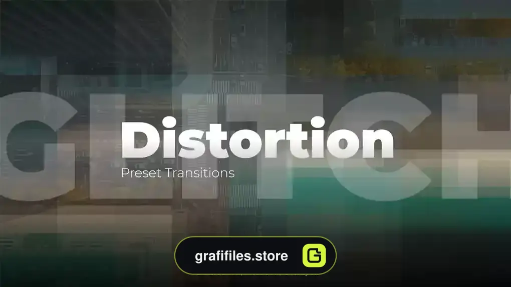 دانلود 30 ترانزیشن پریمیر گلیچ Glitch Distortion Transitions