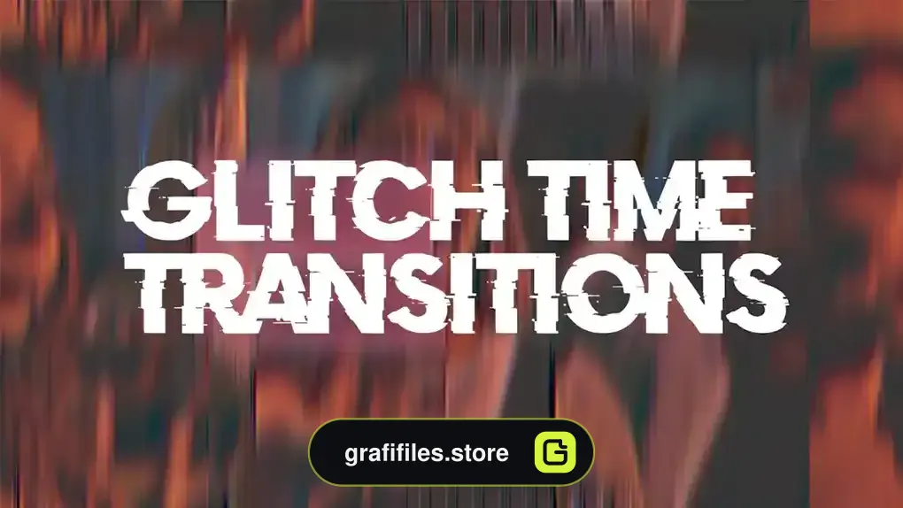 ترانزیشن پریمیر گلیچ Glitch Time Transitions