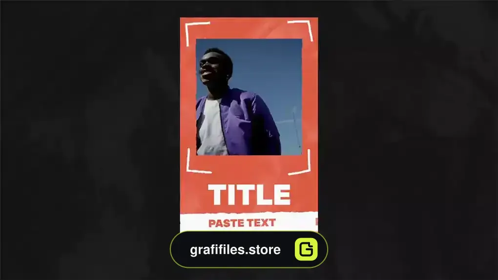 پروژه پریمیر استوری اینستاگرام Grungy Line Stories
