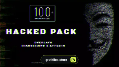 ترانزیشن پریمیر افکت هک HACKED Overlays Transitions