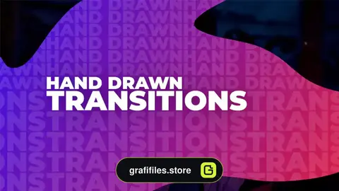 ترانزیشن پریمیر Hand Drawn Transitions