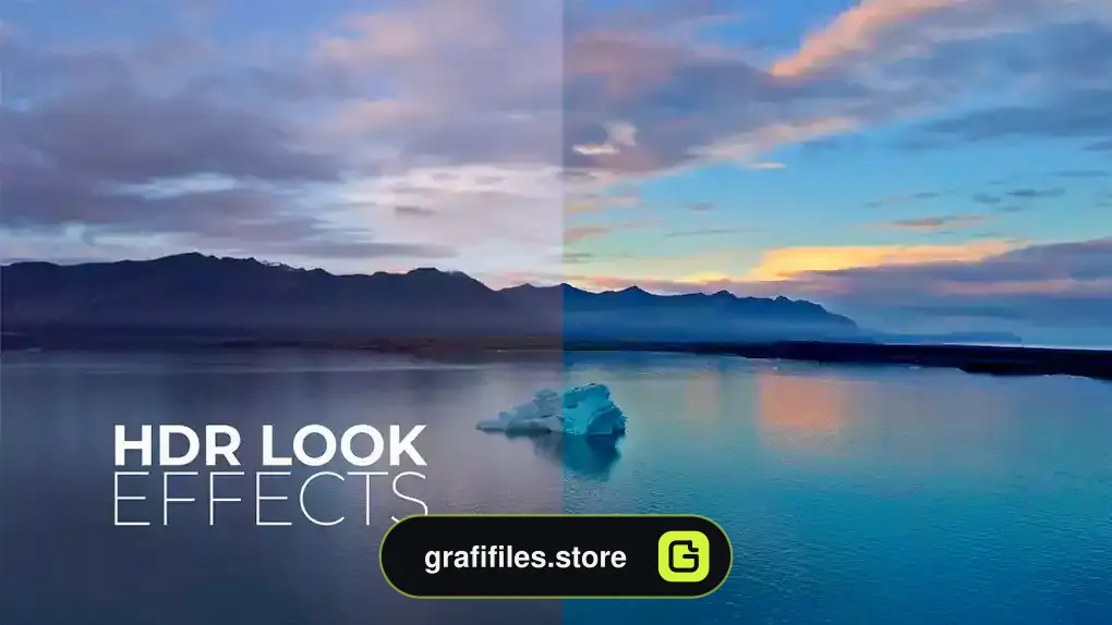 پریست پریمیر افکت رنگ اچ دی آر HDR Look Effects