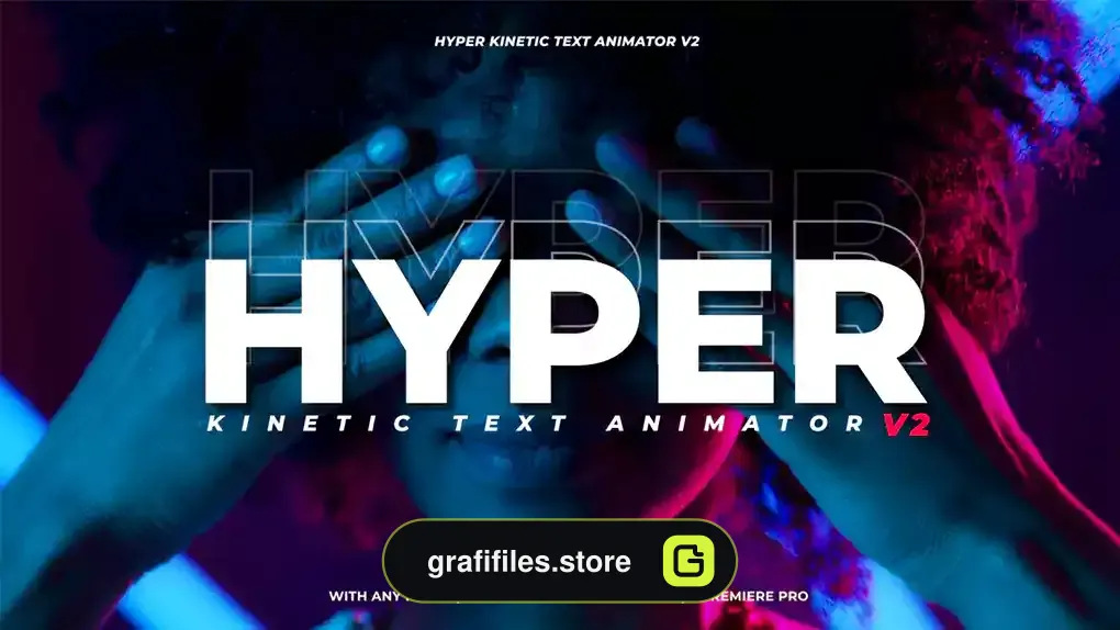 پریست متن پریمیر Hyper Kinetic Text Animator V2