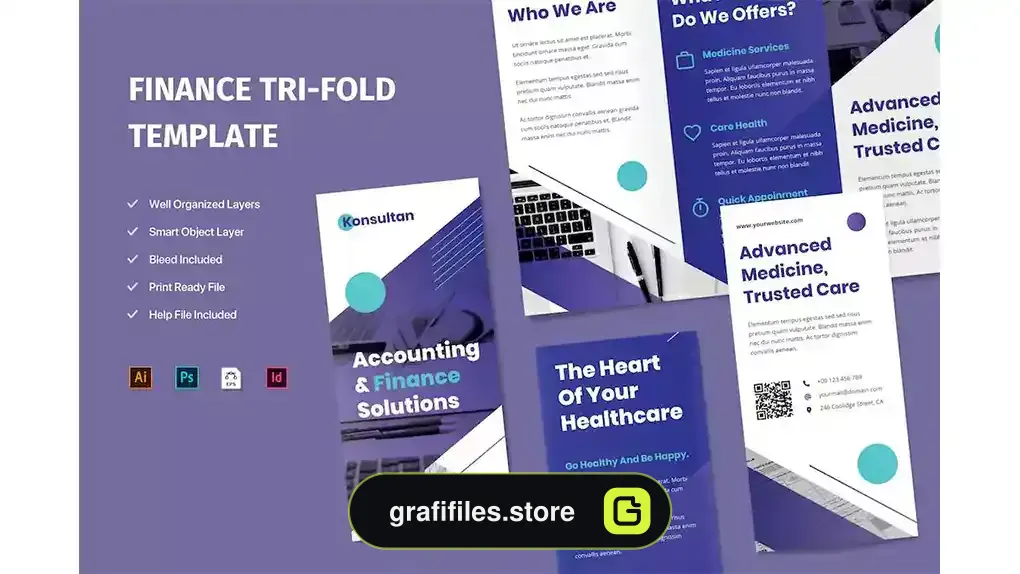 قالب ایندیزاین بروشور Indesign Brochure 2