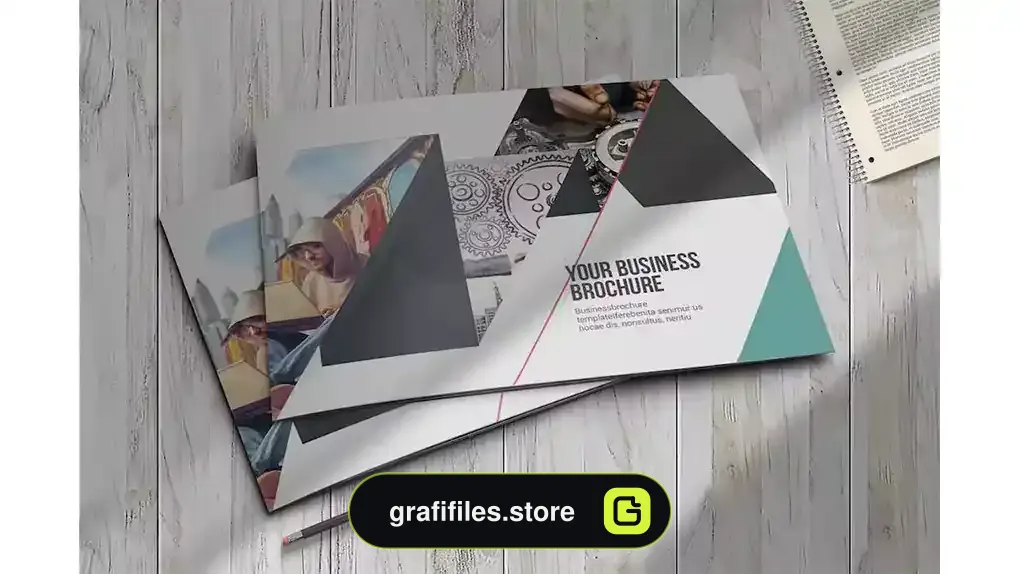 قالب ایندیزاین بروشور InDesign Brochure Template 4