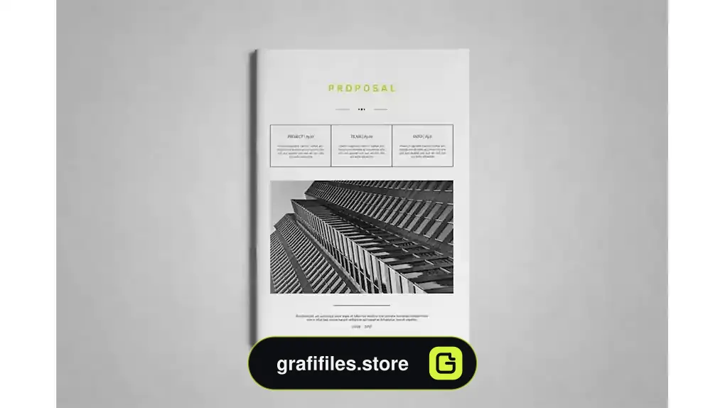 قالب ایندیزاین پروپوزال کسب و کار Indesign Business Proposal Template
