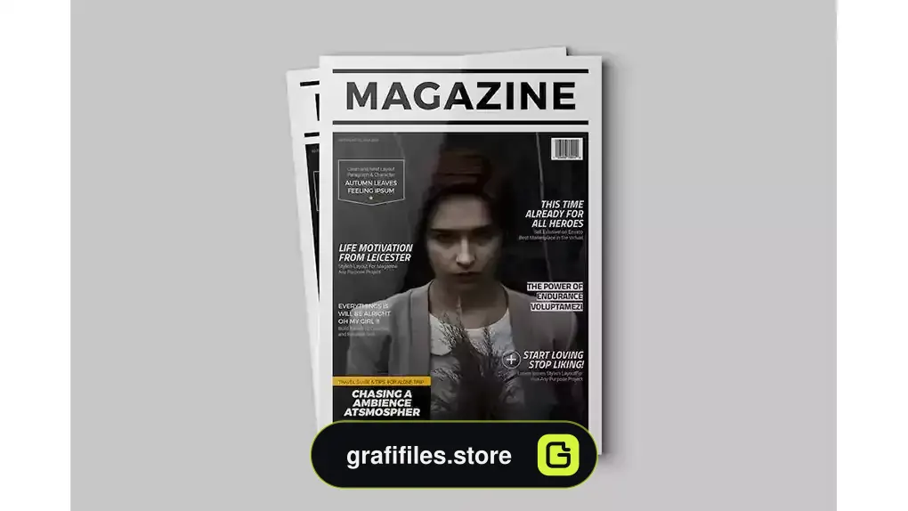 قالب ایندیزاین مجله InDesign Magazine 6