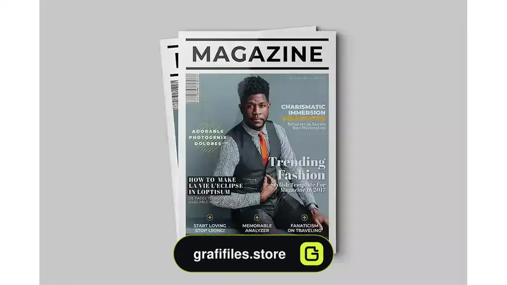 قالب ایندیزاین مجله InDesign Magazine 5