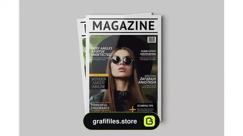 قالب ایندیزاین مجله InDesign Magazine