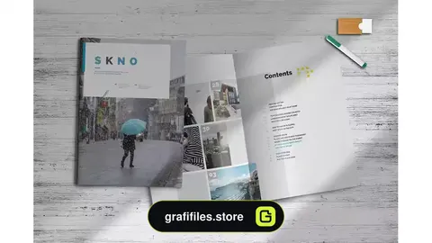 قالب ایندیزاین مجله InDesign Magazine Template 29