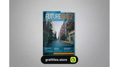 قالب ایندیزاین مجله InDesign Magazine Template 21
