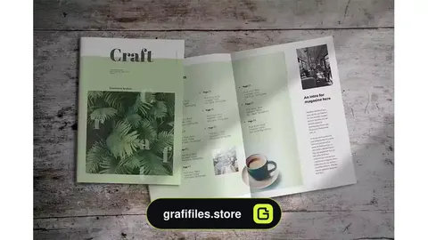 قالب ایندیزاین مجله InDesign Magazine Template 22
