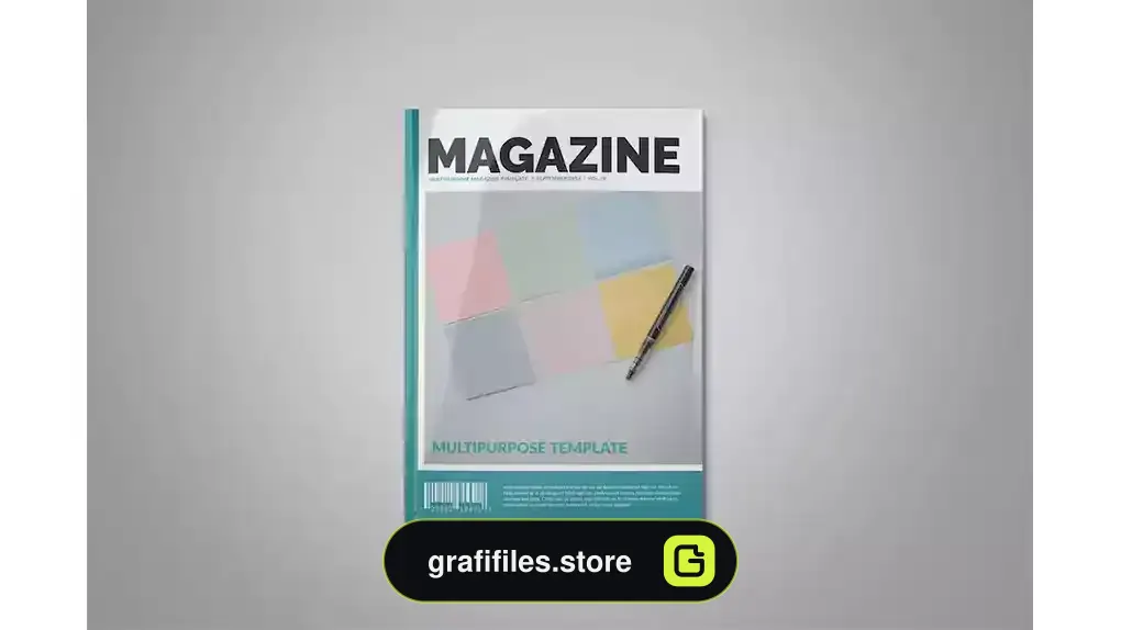 قالب ایندیزاین مجله InDesign Magazine Template 14