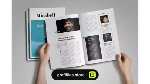 قالب ایندیزاین مجله InDesign Magazine Template 3