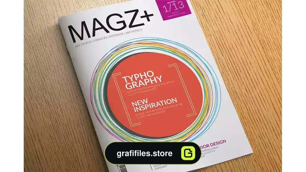 قالب ایندیزاین مجله InDesign Magazine Template 12