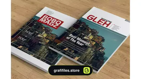 قالب ایندیزاین مجله InDesign Magazine Template 4