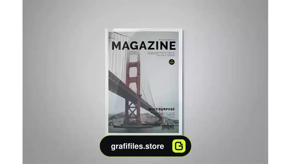 قالب ایندیزاین مجله InDesign Magazine Template 11