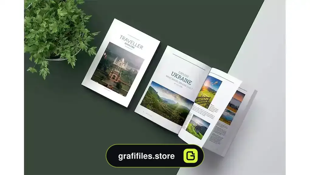 قالب ایندیزاین مجله Indesign Magazine Template 13