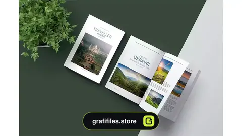 قالب ایندیزاین مجله Indesign Magazine Template 13