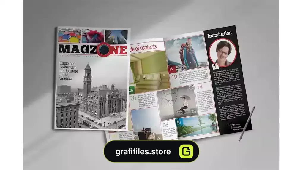 قالب ایندیزاین مجله InDesign Magazine Template 31