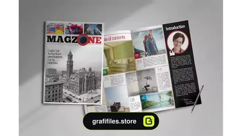 قالب ایندیزاین مجله InDesign Magazine Template 31