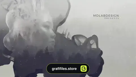 پروژه پریمیر تایتل سینمایی جوهری Ink Cinematic Titles