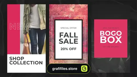 پروژه پریمیر استوری اینستاگرام فروش Insta Sale Stories