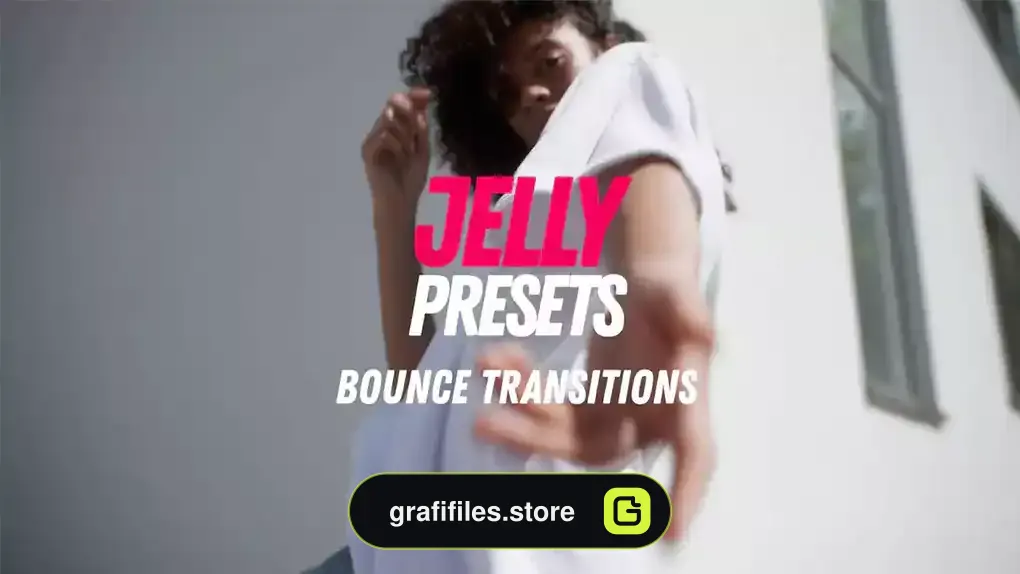 ترانزیشن پریمیر Jelly Bounce Transitions Presets