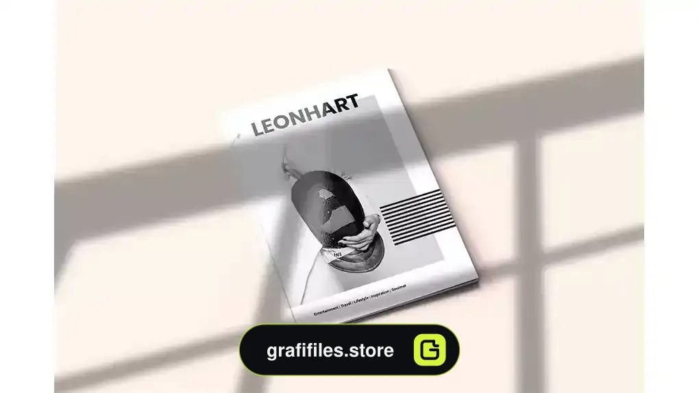 قالب ایندیزاین مجله Leonhart - Magazine Template Indesign