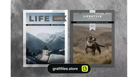 قالب ایندیزاین مجله سبک زندگی Lifestyle Indesign Template
