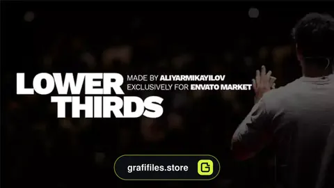 پروژه افترافکت زیرنویس Lower Thirds 3