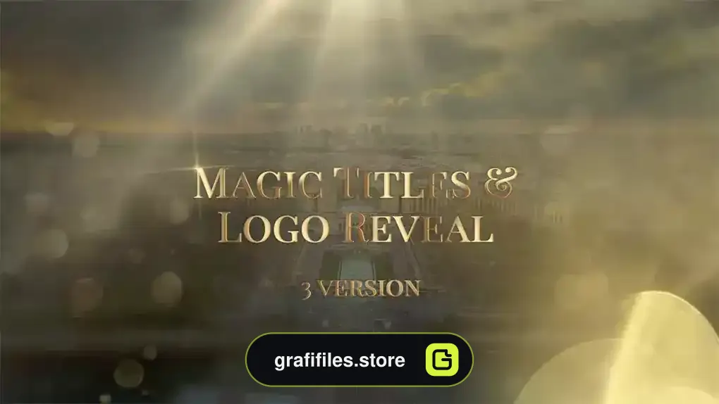 لوگو موشن پریمیر Magic Logo Reveal
