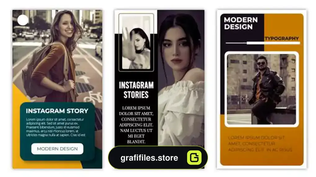 پروژه پریمیر استوری اینستاگرام Minimal Creative Stories