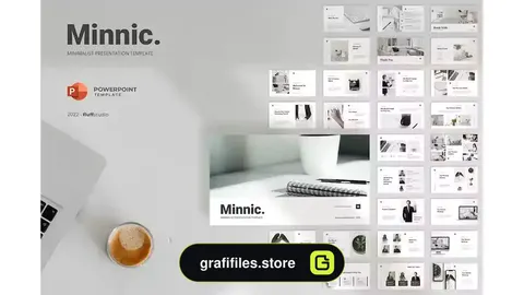 قالب پاورپوینت Minnic - Minimalist Powerpoint Template