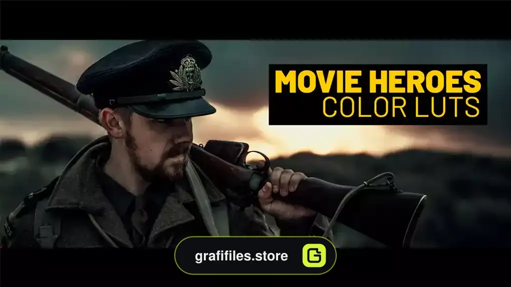 دانلود 33 پریست پریمیر اصلاح رنگ فیلم Movie Heroes LUTs