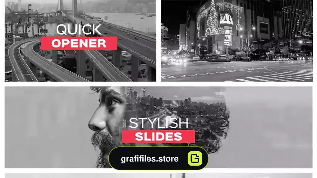 پروژه پریمیر اینترو چند فریمی Multiframe Intro