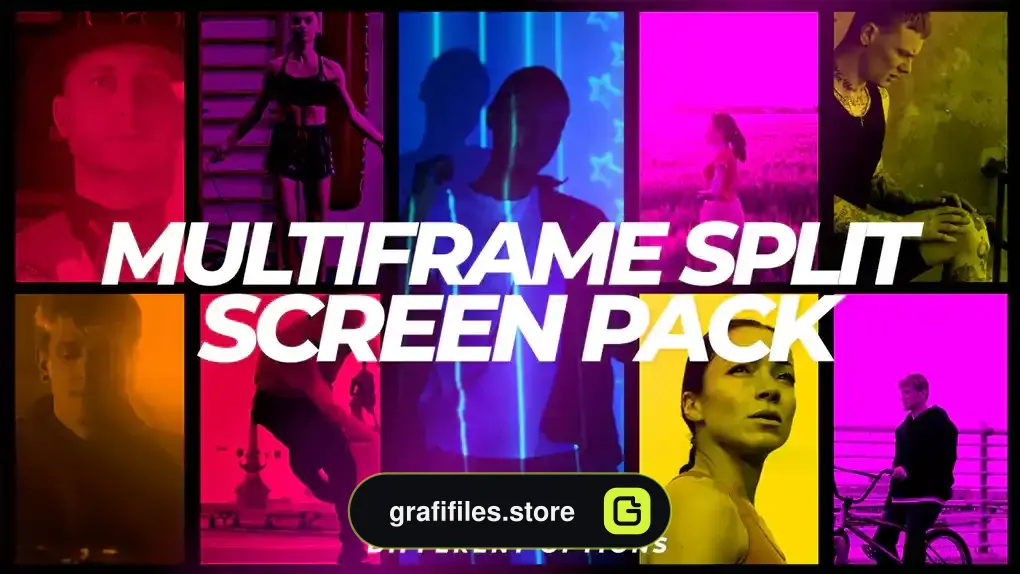 دانلود 25 پریست پریمیر تقسیم صفحه نمایش