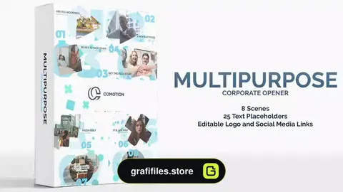 پروژه پریمیر وله شرکتی چند فریمی Multipurpose Corporate Opener