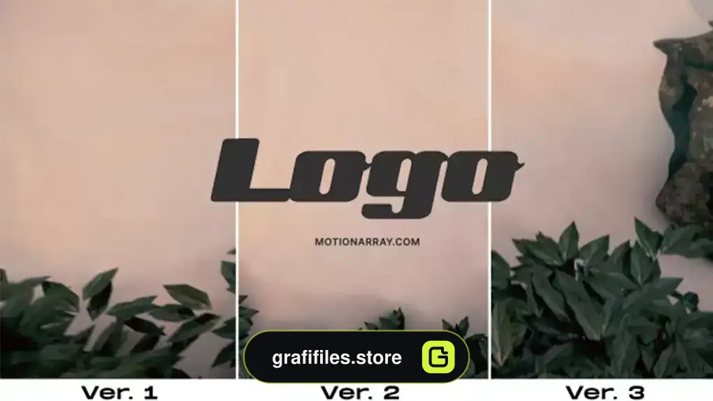 پروژه پریمیر لوگو طبیعت Nature Logo