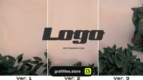 پروژه پریمیر لوگو طبیعت Nature Logo