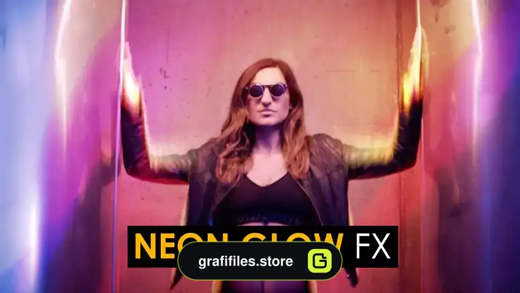 پریست پریمیر افکت نئون درخشان Neon Glow Effects