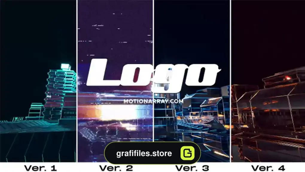 لوگو موشن پریمیر Night City Logo