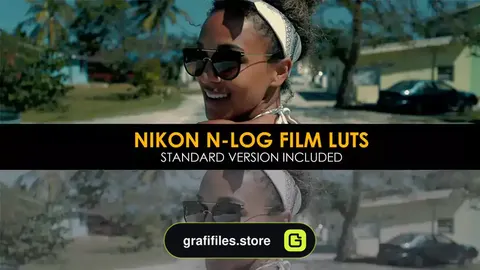 دانلود 20 پریست اصلاح رنگ پریمیر Nikon N-Log Film And Standard Luts