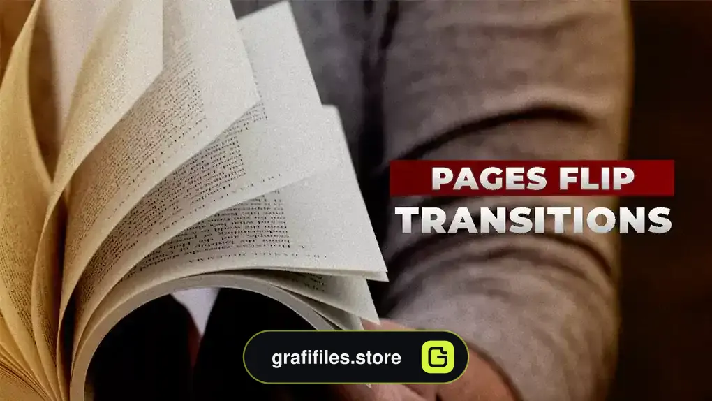 ترانزیشن پریمیر با افکت ورق خوردن Pages Flip Transitions