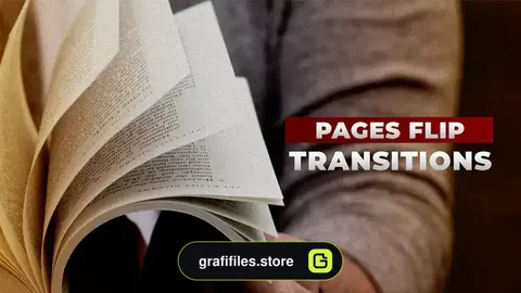 ترانزیشن پریمیر با افکت ورق خوردن Pages Flip Transitions